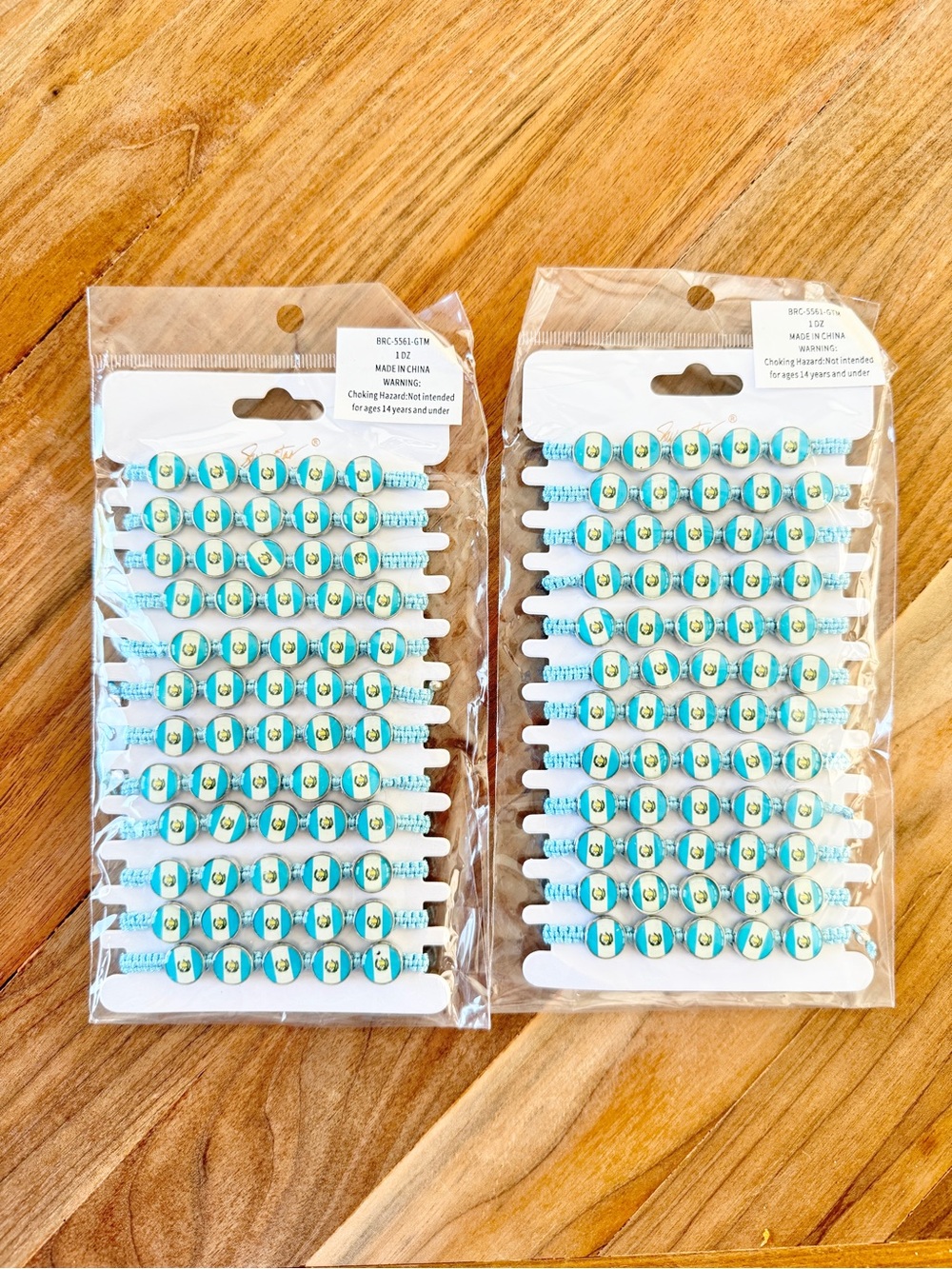 Superstar Guatemala Flag Adjustable Bracelets Wholesale Lot of 24 Soccer Fan